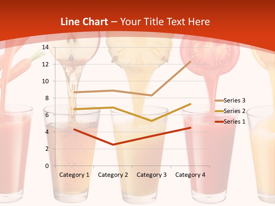 Fruits And Vegetables Juices PowerPoint Template