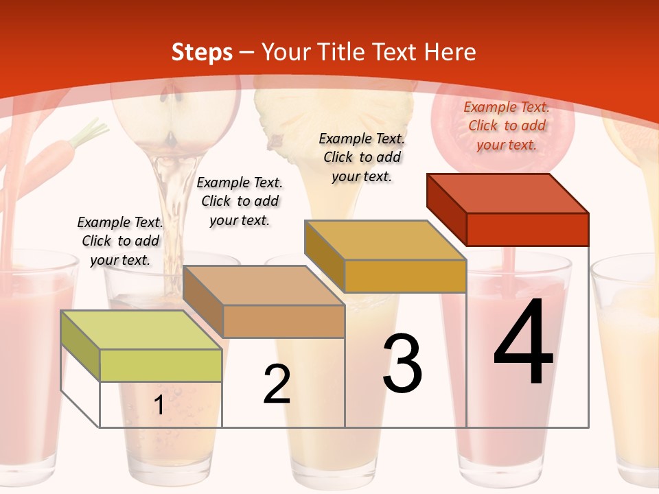 Fruits And Vegetables Juices PowerPoint Template