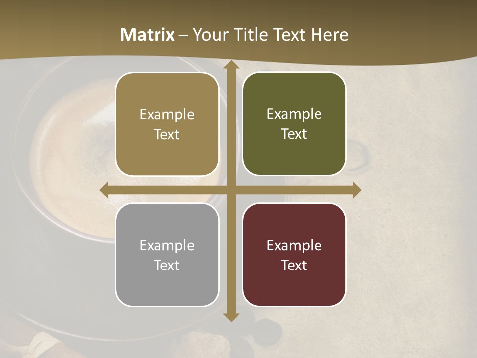 Coffee Cup PowerPoint Template