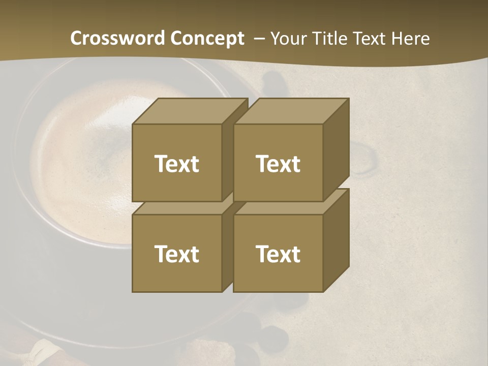 Coffee Cup PowerPoint Template