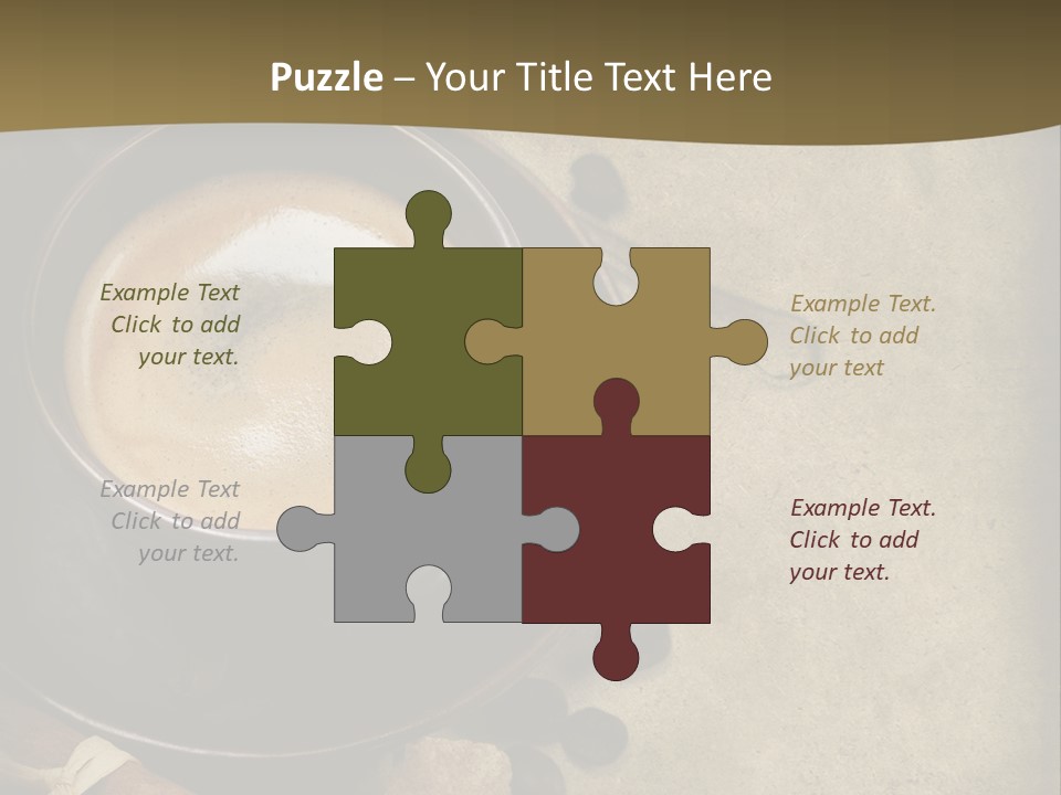 Coffee Cup PowerPoint Template