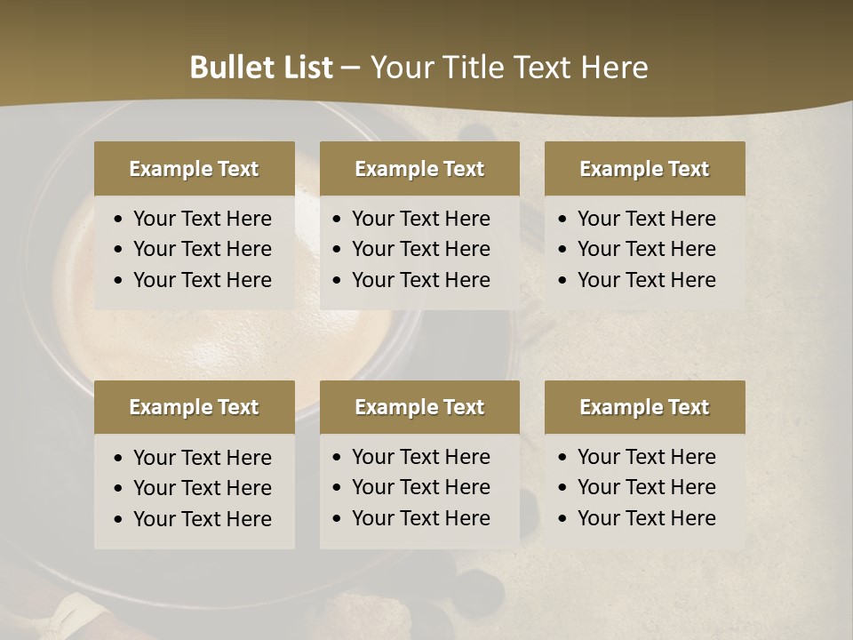 Coffee Cup PowerPoint Template