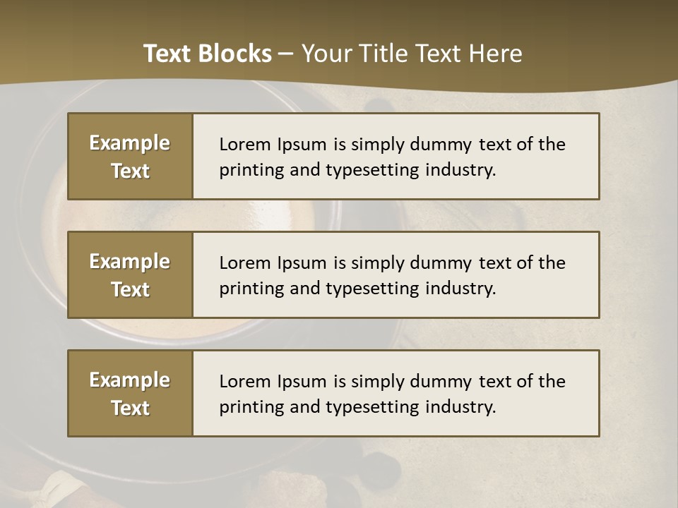 Coffee Cup PowerPoint Template