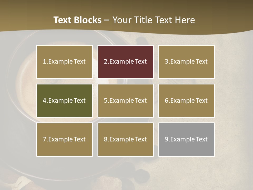 Coffee Cup PowerPoint Template