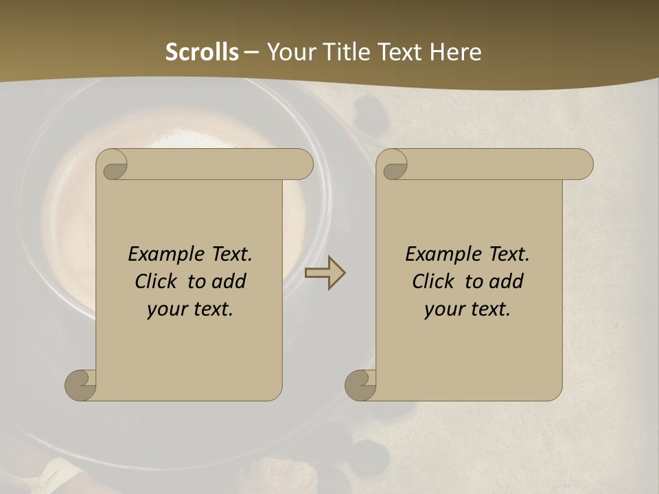 Coffee Cup PowerPoint Template