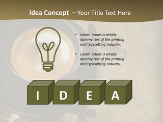 Coffee Cup PowerPoint Template