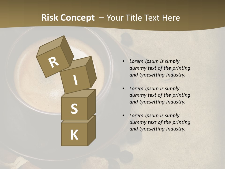 Coffee Cup PowerPoint Template