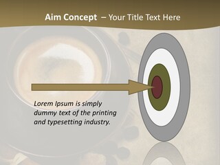 Coffee Cup PowerPoint Template