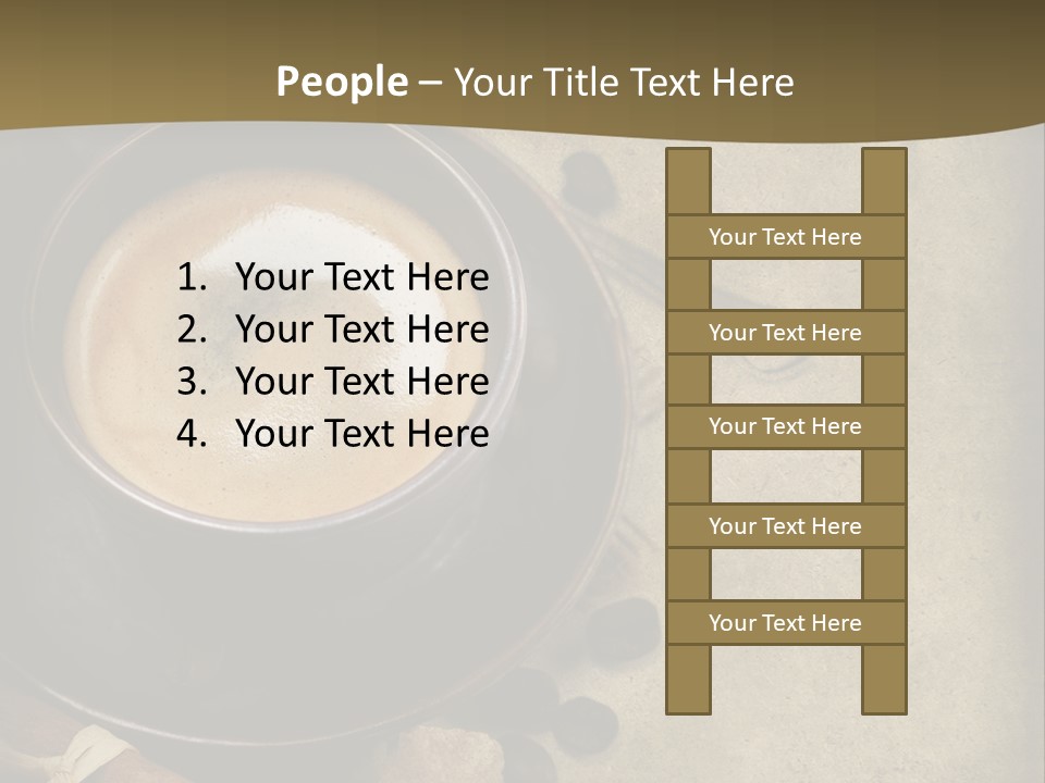 Coffee Cup PowerPoint Template