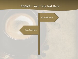 Coffee Cup PowerPoint Template