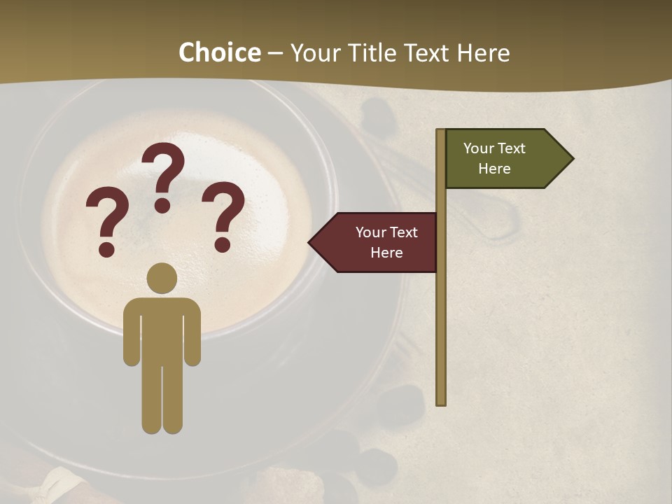 Coffee Cup PowerPoint Template
