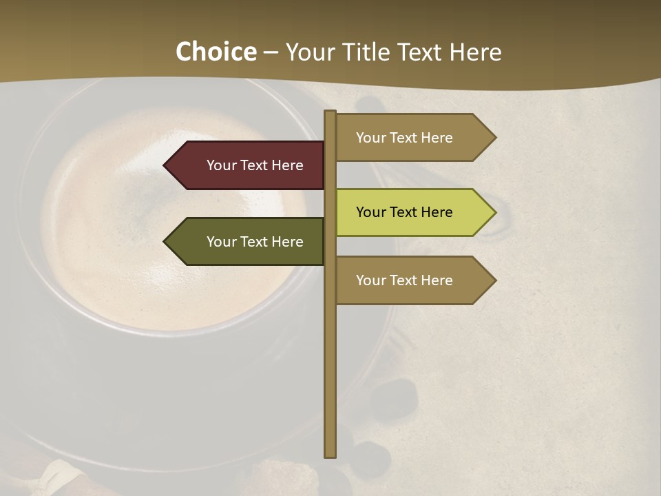 Coffee Cup PowerPoint Template