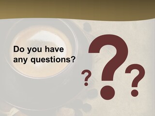 Coffee Cup PowerPoint Template