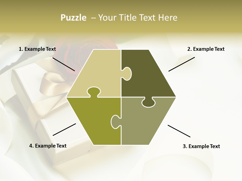 Sweet Rose Silk PowerPoint Template