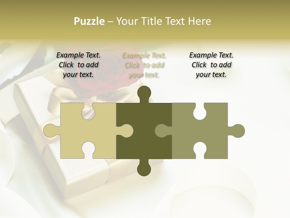 Sweet Rose Silk PowerPoint Template