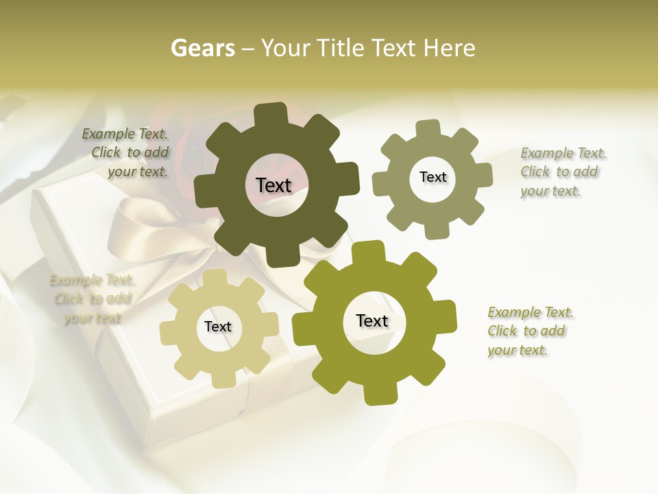 Sweet Rose Silk PowerPoint Template