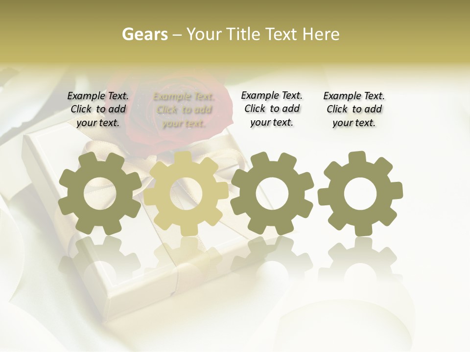 Sweet Rose Silk PowerPoint Template