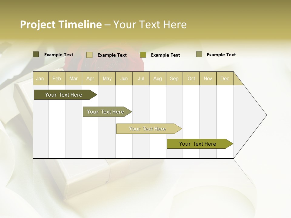 Sweet Rose Silk PowerPoint Template