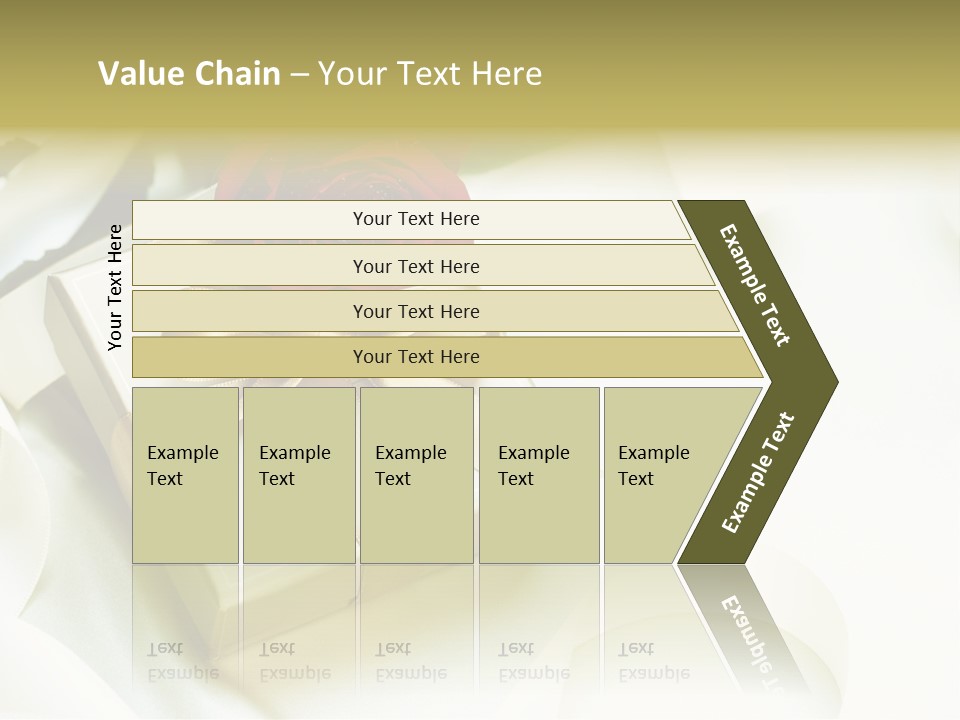 Sweet Rose Silk PowerPoint Template