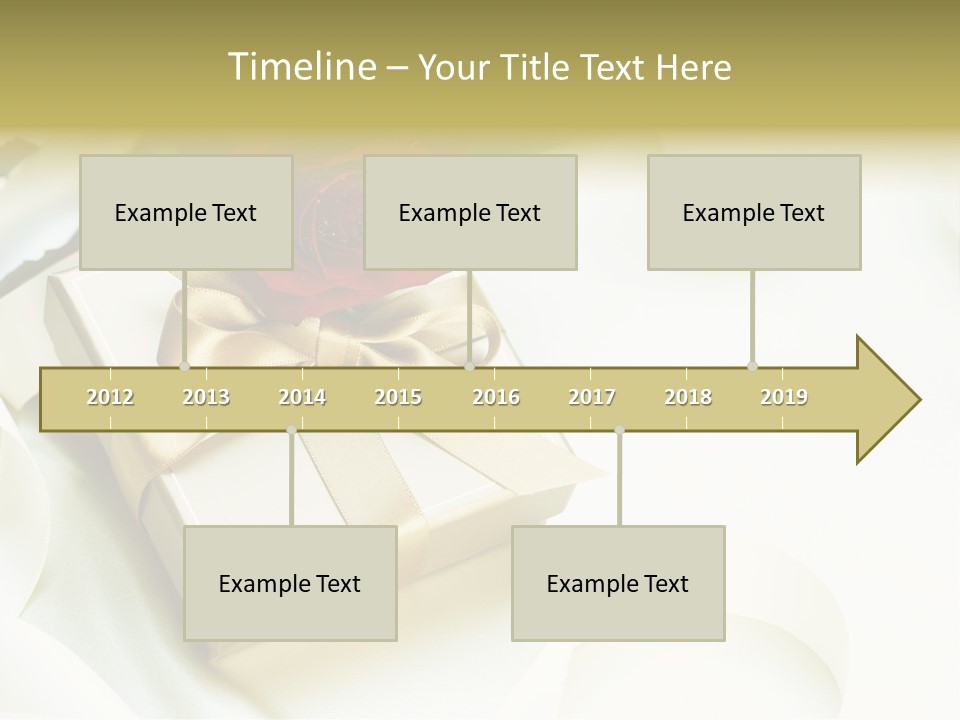 Sweet Rose Silk PowerPoint Template