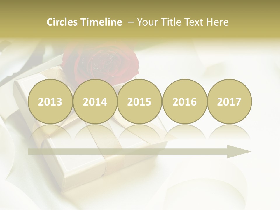 Sweet Rose Silk PowerPoint Template