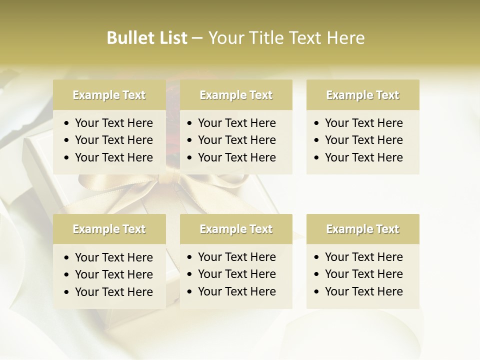 Sweet Rose Silk PowerPoint Template