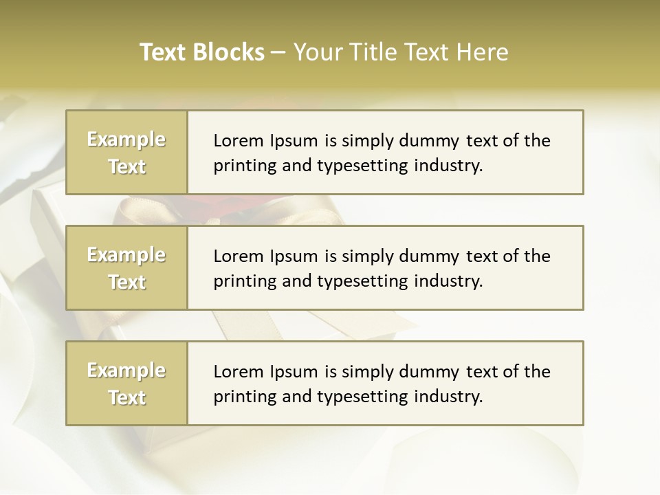 Sweet Rose Silk PowerPoint Template