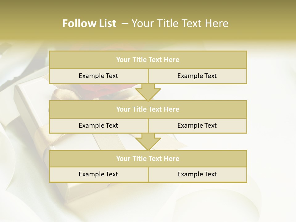 Sweet Rose Silk PowerPoint Template