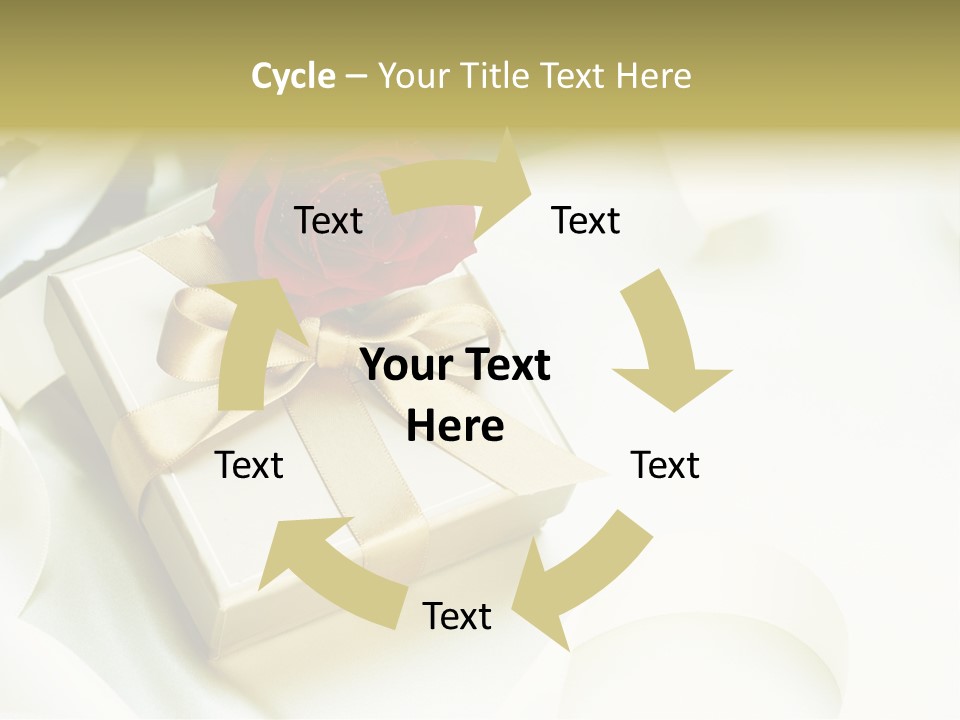 Sweet Rose Silk PowerPoint Template