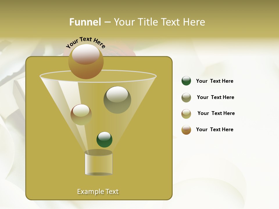Sweet Rose Silk PowerPoint Template