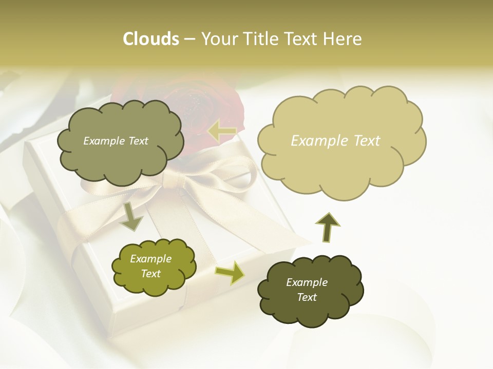 Sweet Rose Silk PowerPoint Template