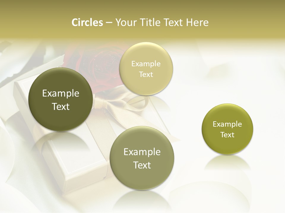 Sweet Rose Silk PowerPoint Template