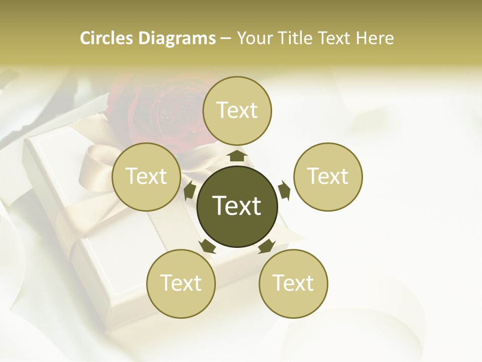 Sweet Rose Silk PowerPoint Template