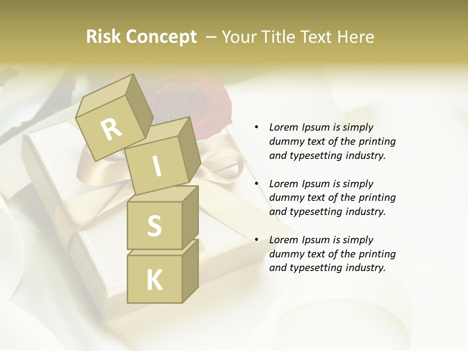 Sweet Rose Silk PowerPoint Template