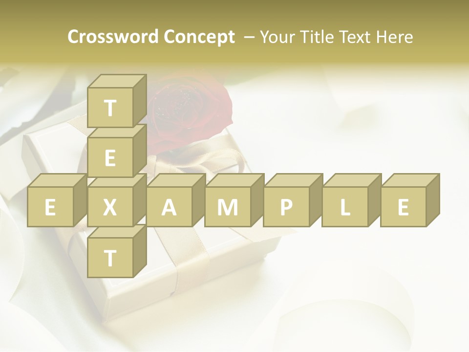 Sweet Rose Silk PowerPoint Template