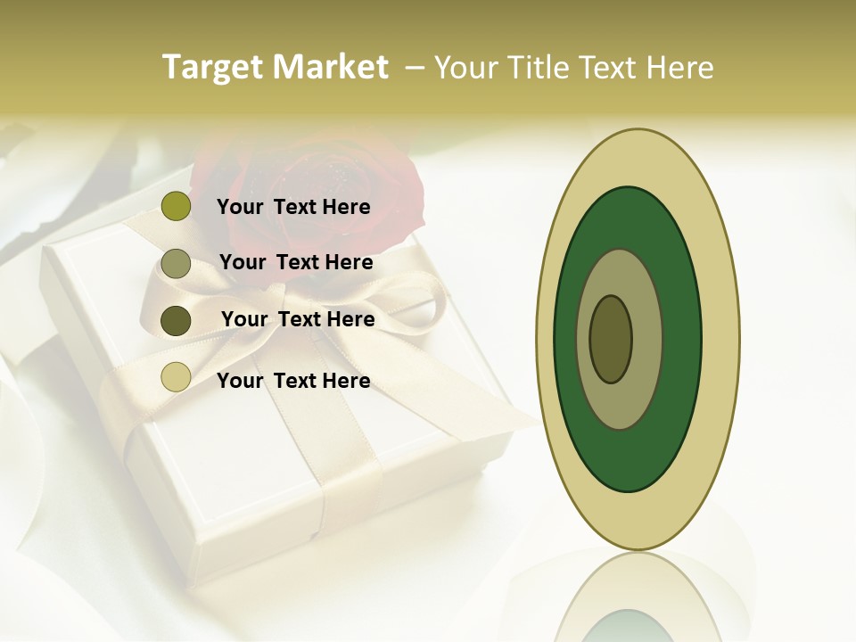 Sweet Rose Silk PowerPoint Template