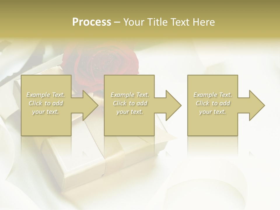 Sweet Rose Silk PowerPoint Template