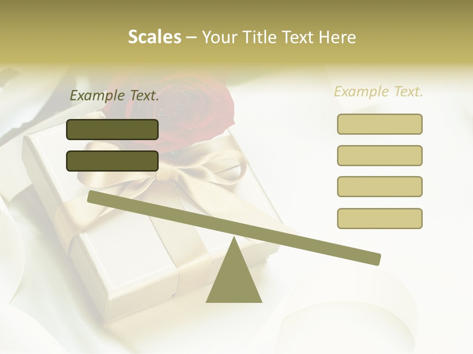 Sweet Rose Silk PowerPoint Template