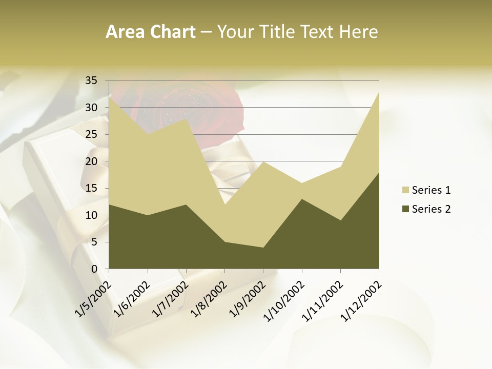 Sweet Rose Silk PowerPoint Template