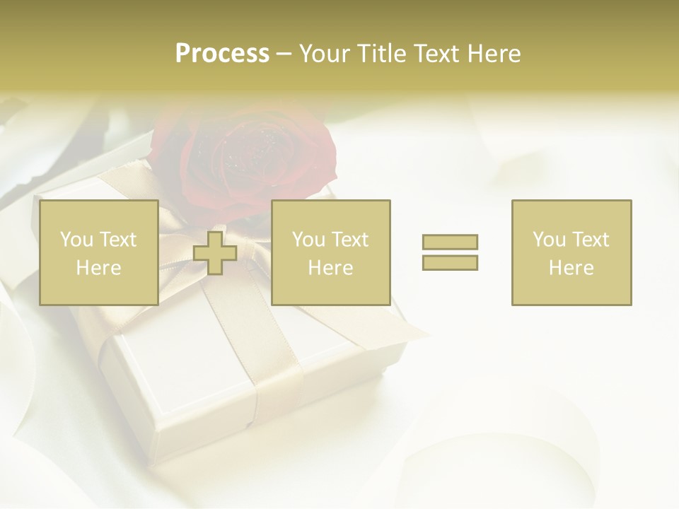 Sweet Rose Silk PowerPoint Template