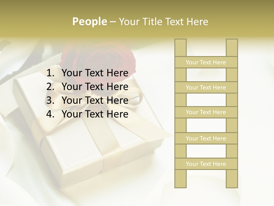 Sweet Rose Silk PowerPoint Template