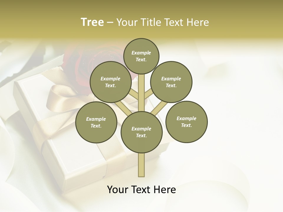 Sweet Rose Silk PowerPoint Template