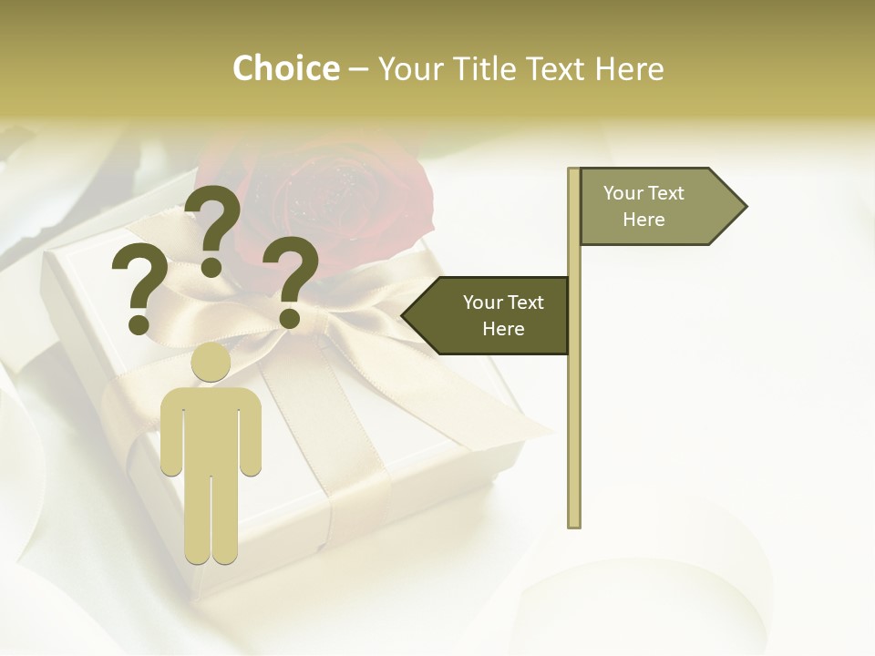 Sweet Rose Silk PowerPoint Template