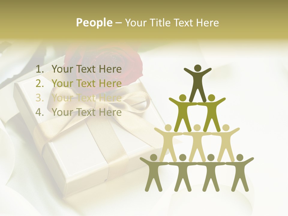 Sweet Rose Silk PowerPoint Template