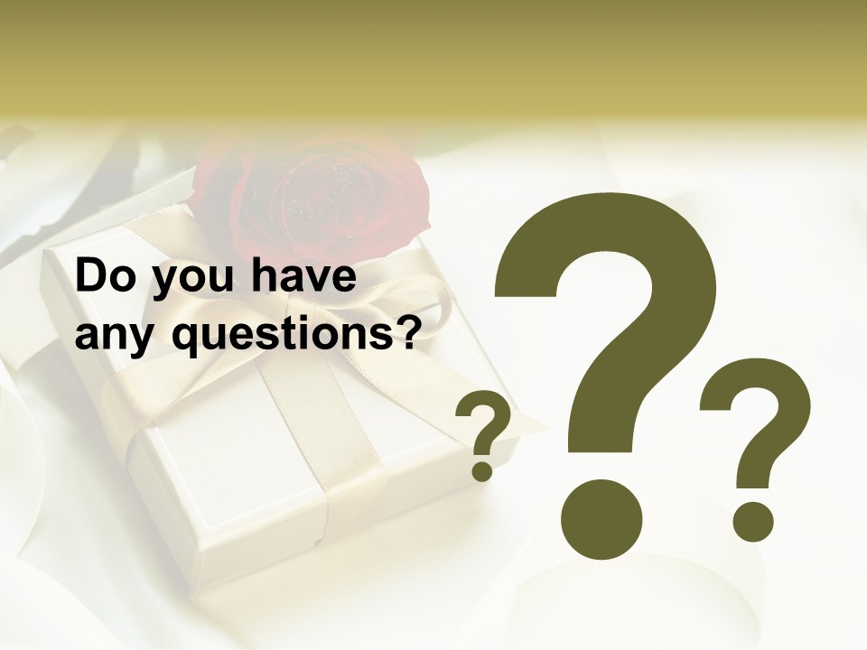 Sweet Rose Silk PowerPoint Template