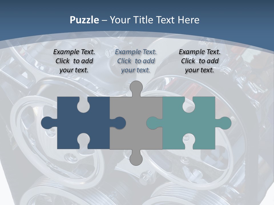 Race Bright Pulley PowerPoint Template