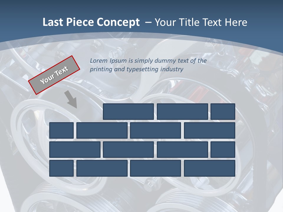 Race Bright Pulley PowerPoint Template