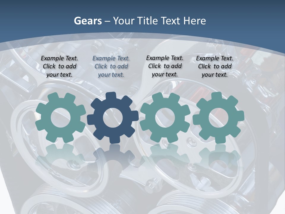 Race Bright Pulley PowerPoint Template