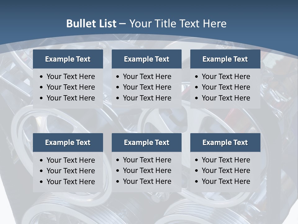 Race Bright Pulley PowerPoint Template