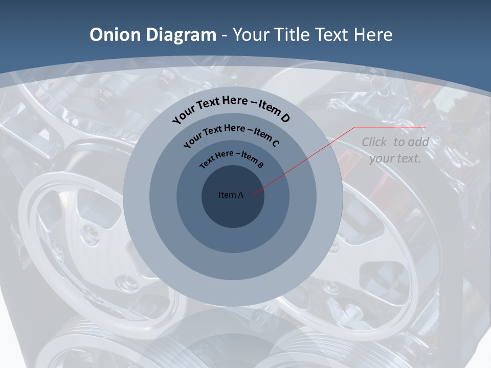 Race Bright Pulley PowerPoint Template